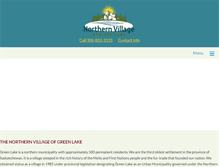 Tablet Screenshot of nvgreenlake.ca